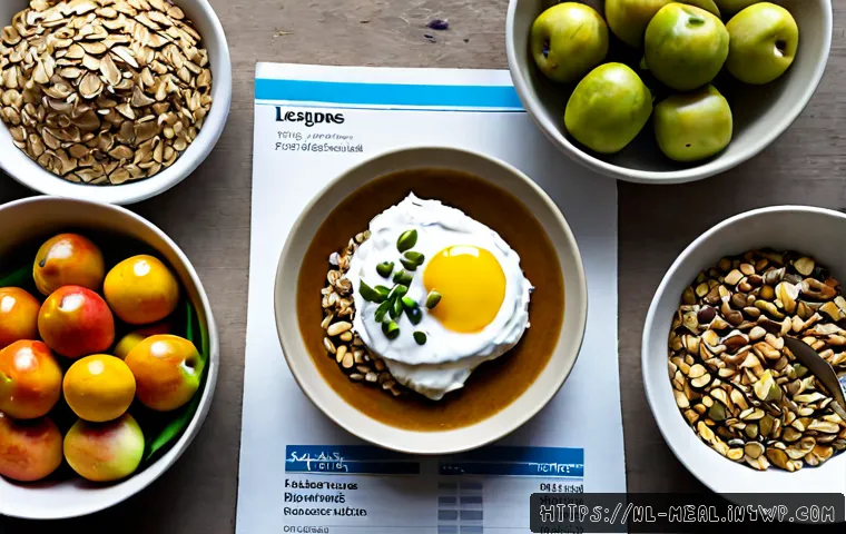 Home 17 장수 지역 식단의 비용 분석 - Photorealistic overhead view of a Dutch longevity-focused meal plan on a clean kitchen table: fresh ...